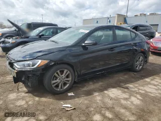 2018 Hyundai Elantra SEL with VIN 5NPD84LF9JH363872, listed as a Copart auction lot 53929055 with 160,093 mi miles and Clean Title. Bid and sale history available at carsss.com. Image 1.