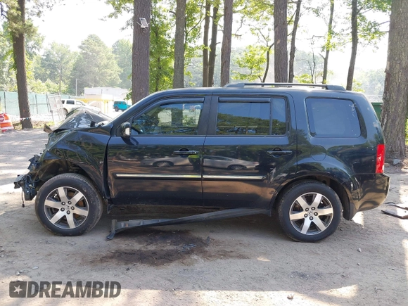 2013 Honda Pilot Touring with VIN 5FNYF3H96DB011470, listed as a IAAI auction lot 42535022 with 201,380 mi miles and . Bid and sale history available at DreamBid. Image 15.