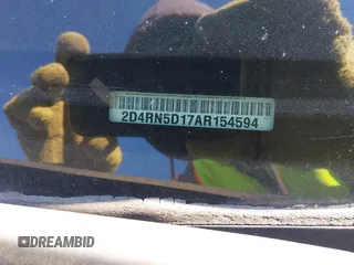 2010 Dodge Grand Caravan SXT with VIN 2D4RN5D17AR154594, listed as a IAAI auction lot 41751767 with Not Provided miles and . Bid and sale history available at DreamBid. Image 9.