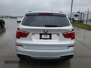 2013 BMW X3 xDrive35i with VIN 5UXWX7C54DL977845, listed as a Copart auction lot 48598485 with 24,753 mi miles and Salvage Title. Bid and sale history available at DreamBid. Image 6.