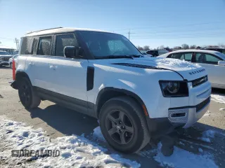 2023 Land Rover Defender S z VIN SALEJ7EXXP2124365, wystawiony jako Copart lot #44719545 z przebiegiem 19 299 mil mil oraz Szkoda całkowita • Salvage title. Historia ofert i sprzedaży dostępna na DreamBid. Obrazek 4.