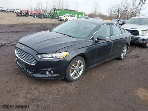 2015 Ford Fusion Titanium Hybrid with VIN 3FA6P0RU6FR299374, listed as a IAAI auction lot 41576007 with 191,285 mi miles. Bid and sale history available at carsss.com. Image 21.