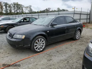 2005 Audi A4 3.0L with VIN WAULT68EX5A085970, listed as a Copart auction lot 74258684 with 0 mi miles and Salvage Title. Bid and sale history available at carsss.com. Image 1.