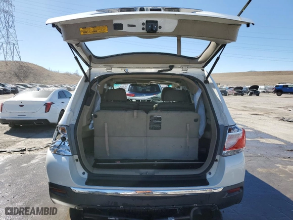 2012 Toyota Highlander Limited with VIN 5TDYK3EH5CS075615, listed as a Copart auction lot 47451915 with 155,201 mi miles and Salvage Title. Bid and sale history available at carsss.com. Image 6.
