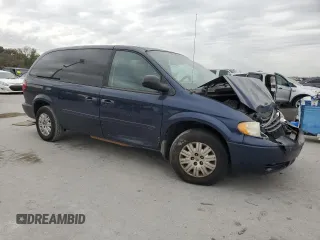 2006 Chrysler Town & Country LWB LX with VIN 2A4GP44R26R821975, listed as a Copart auction lot 76300874 with 172,832 mi miles and Salvage Title. Bid and sale history available at carsss.com. Image 4.