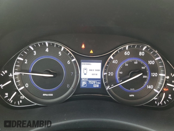 2015 Infiniti QX80 with VIN JN8AZ2NE6F9086496, listed as a Copart auction lot 65058905 with 75,291 mi miles and Clean title. Bid and sale history available at DreamBid. Image 9.