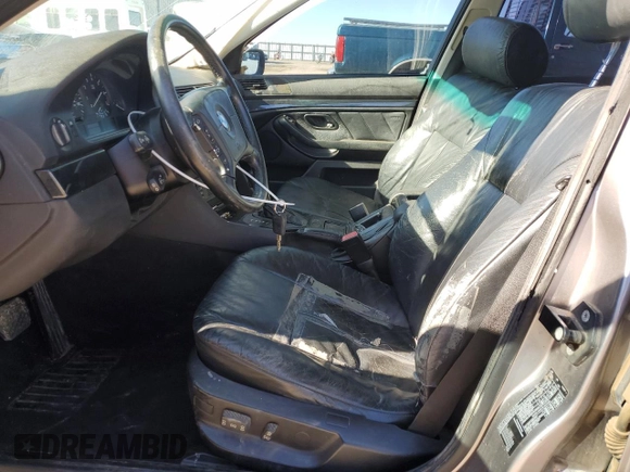 1998 BMW 5 Series 528iA with VIN WBADD6322WGT96421, listed as a Copart auction lot 42254515 with 198,702 mi miles and Salvage Title. Bid and sale history available at carsss.com. Image 7.