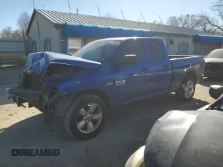 2015 Ram 1500 Express with VIN 1C6RR6FT7FS762330, listed as a Copart auction lot 46106645 with 201,739 mi miles and Salvage title. Bid and sale history available at DreamBid. Image 1.