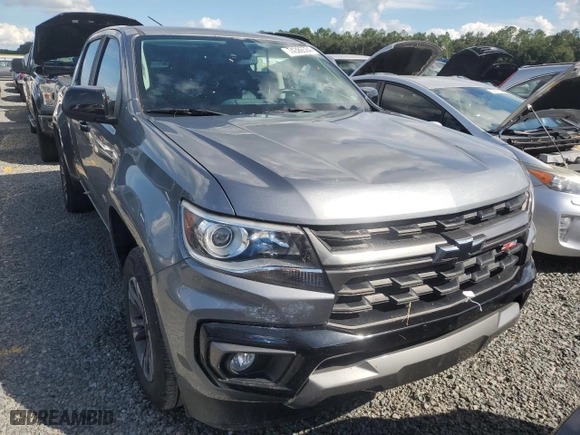2021 Chevrolet Colorado 2WD Z71 with VIN 1GCGSDEN7M1112671, listed as a Copart auction lot 80395584 with 0 mi miles and Non Repairable. Bid and sale history available at carsss.com. Image 5.