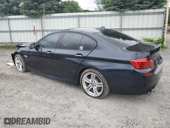 2014 BMW 5 Series 535i xDrive with VIN WBA5B3C5XED292729, listed as a Copart auction lot 64102674 with 86,057 mi miles and Non Repairable. Bid and sale history available at carsss.com. Image 2.