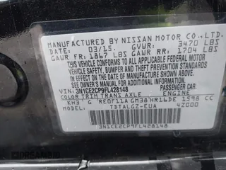 2015 Nissan Note SV with VIN 3N1CE2CP9FL428148, listed as a IAAI auction lot 41491538 with 83,549 mi miles and . Bid and sale history available at DreamBid. Image 9.