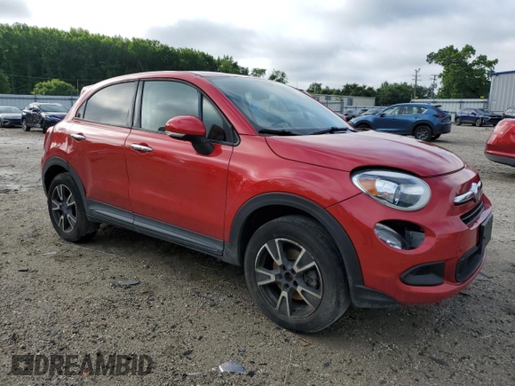 2016 FIAT 500X Easy with VIN ZFBCFYBT0GP333015, listed as a Copart auction lot 59536025 with 153,187 mi miles and Salvage title. Bid and sale history available at DreamBid. Image 4.
