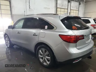 2015 Acura MDX Advance/Entertainment Pkg with VIN 5FRYD4H83FB025959, listed as a Copart auction lot 44531155 with 168,378 mi miles and Salvage Title. Bid and sale history available at carsss.com. Image 2.