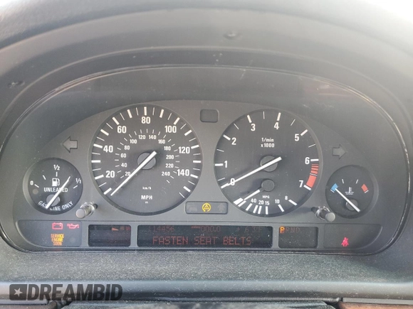 2003 BMW 5 Series 525iA with VIN WBADT43493G033277, listed as a Copart auction lot 75069994 with 114,456 mi miles and Salvage Title. Bid and sale history available at carsss.com. Image 9.