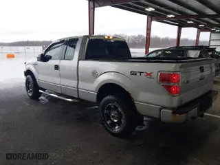 2010 Ford F-150 XL with VIN 1FTEX1E83AFC80694, listed as a IAAI auction lot 41723042 with 237,760 mi miles. Bid and sale history available at carsss.com. Image 3.