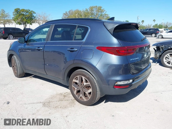 2020 Kia Sportage EX z VIN KNDPN3AC7L7781783, wystawiony jako IAAI lot #41739626 z przebiegiem 103 413 mil mil oraz . Historia ofert i sprzedaży dostępna na DreamBid. Obrazek 3.
