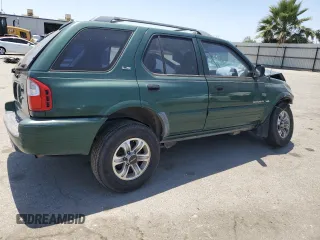 2000 Isuzu Rodeo S with VIN 4S2CK58W2Y4324928, listed as a Copart auction lot 59800375 with Not provided miles and Salvage title. Bid and sale history available at DreamBid. Image 3.