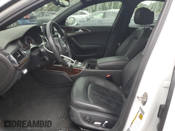 2018 Audi A6 Premium Plus with VIN WAUG8AFCXJN045091, listed as a Copart auction lot 58022345 with 70,815 mi miles and Salvage title. Bid and sale history available at DreamBid. Image 7.