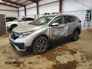 2022 Honda CR-V EX z VIN 2HKRW2H50NH621122, wystawiony jako Copart lot #56074555 z przebiegiem 43 945 mil mil oraz Szkoda całkowita • Salvage title. Historia ofert i sprzedaży dostępna na DreamBid. Obrazek 1.