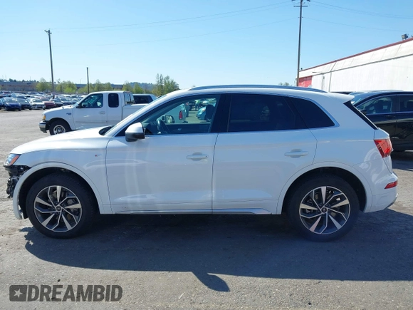 2022 Audi Q5 S line Premium Plus with VIN WA1EAAFY0N2112616, listed as a IAAI auction lot 42011925 with 67,076 mi miles and . Bid and sale history available at DreamBid. Image 15.