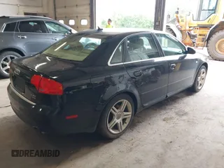 2008 Audi A4 2.0T with VIN WAUDF78E48A076493, listed as a IAAI auction lot 42588126 with 190,373 mi miles and . Bid and sale history available at DreamBid. Image 4.