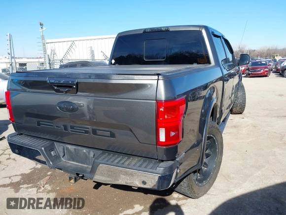 2018 Ford F-150 XL with VIN 1FTEW1EG2JKC51138, listed as a IAAI auction lot 41593411 with 149,324 mi miles. Bid and sale history available at carsss.com. Image 4.