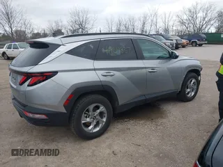 2024 Hyundai Tucson SEL with VIN 5NMJBCDE4RH316729, listed as a IAAI auction lot 41864837 with 46,281 mi miles. Bid and sale history available at carsss.com. Image 4.