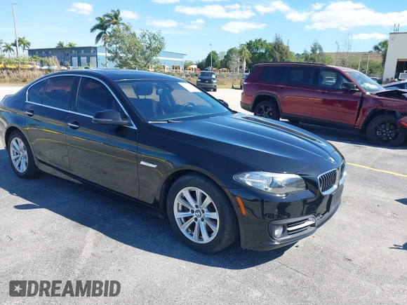2015 BMW 5 Series 528i xDrive with VIN WBA5A7C58FG144069, listed as a IAAI auction lot 41854112 with 136,403 mi miles and . Bid and sale history available at DreamBid. Image 1.
