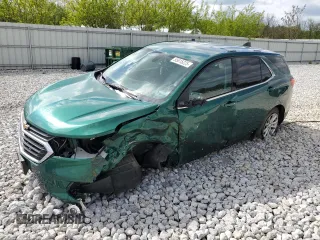 2019 Chevrolet Equinox LT z VIN 2GNAXKEV5K6228013, wystawiony jako Copart lot #55815225 z przebiegiem 61 534 mil mil oraz Szkoda całkowita • Salvage title. Historia ofert i sprzedaży dostępna na DreamBid. Obrazek 1.