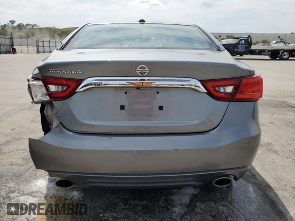 2016 Nissan Maxima SV with VIN 1N4AA6AP8GC401147, listed as a Copart auction lot 54202185 with 76,514 mi miles and Salvage Title. Bid and sale history available at DreamBid. Image 6.
