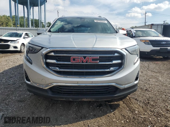 2020 GMC Terrain SLT with VIN 3GKALPEX8LL216362, listed as a Copart auction lot 58950355 with 58,934 mi miles and Salvage title. Bid and sale history available at DreamBid. Image 5.