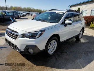 2019 Subaru Outback Premium with VIN 4S4BSAHCXK3356332, listed as a Copart auction lot 52142345 with 46,188 mi miles and Salvage Title. Bid and sale history available at carsss.com. Image 1.