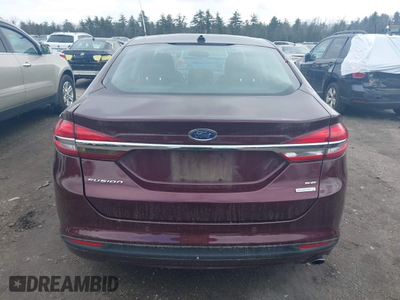 2017 Ford Fusion SE with VIN 3FA6P0HD5HR268475, listed as a IAAI auction lot 41933929 with 27,047 mi miles. Bid and sale history available at carsss.com. Image 17.