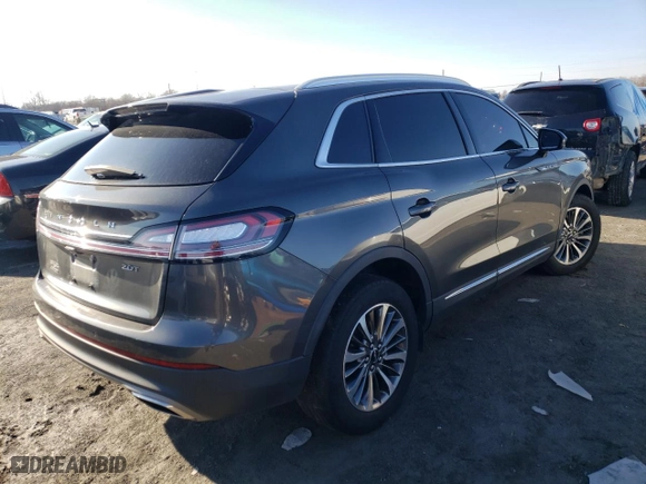 2019 Lincoln Nautilus Select with VIN 2LMPJ6K99KBL30506, listed as a Copart auction lot 54581182 with 75,124 mi miles. Bid and sale history available at carsss.com. Image 3.