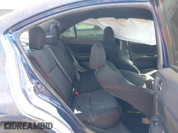 2015 Subaru WRX with VIN JF1VA1A63F9836973, listed as a IAAI auction lot 41789301 with 99,853 mi miles. Bid and sale history available at carsss.com. Image 8.