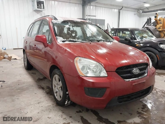 2008 Kia Rondo EX with VIN KNAFG526487132151, listed as a IAAI auction lot 41540272 with 193,435 mi miles. Bid and sale history available at carsss.com. Image 6.