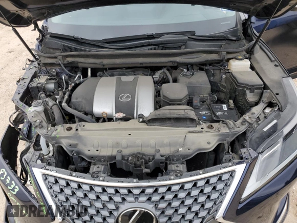 2022 Lexus RX with VIN 2T2HZMAAXNC256730, listed as a Copart auction lot 44689865 with 31,877 mi miles and Salvage Title. Bid and sale history available at carsss.com. Image 12.