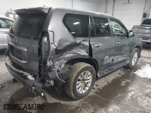 2015 Lexus GX 460 with VIN JTJBM7FX9F5118485, listed as a IAAI auction lot 41599585 with 106,355 mi miles and . Bid and sale history available at carsss.com. Image 4.