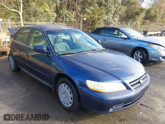 2002 Honda Accord LX with VIN 1HGCG56472A019966, listed as a IAAI auction lot 40884999 with Not provided miles and . Bid and sale history available at DreamBid. Image 1.