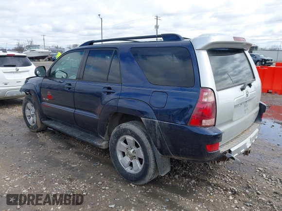 2004 Toyota 4Runner SR5 with VIN JTEBU14R648016279, listed as a IAAI auction lot 41952353 with 165,699 mi miles and . Bid and sale history available at DreamBid. Image 3.
