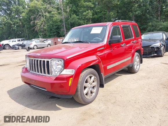 2008 Jeep Liberty Limited with VIN 1J8GN58K68W194411, listed as a IAAI auction lot 42505392 with 95,084 mi miles and . Bid and sale history available at DreamBid. Image 2.
