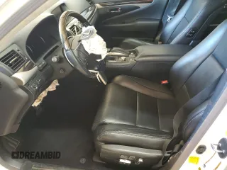 2013 Lexus LS 460 with VIN JTHBL5EF5D5118661, listed as a Copart auction lot 52514565 with Not provided miles and Salvage title. Bid and sale history available at DreamBid. Image 7.