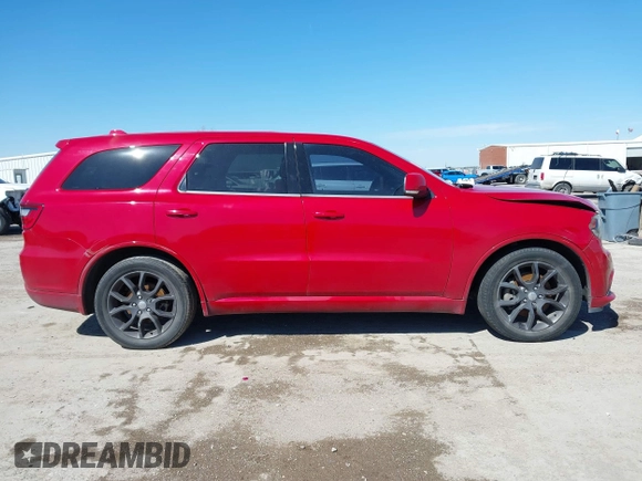 2016 Dodge Durango R/T with VIN 1C4SDHCT7GC402737, listed as a IAAI auction lot 41629418 with 206,557 mi miles and . Bid and sale history available at DreamBid. Image 13.