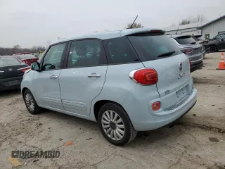 2014 FIAT 500L Easy with VIN ZFBCFABH8EZ020250, listed as a Copart auction lot 81355154 with 173,712 mi miles and Salvage Title. Bid and sale history available at carsss.com. Image 2.