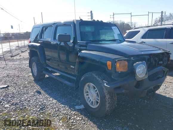 2007 Hummer H3 SUV with VIN 5GTDN13E078211008, listed as a IAAI auction lot 41452335 with 141,661 mi miles and . Bid and sale history available at DreamBid. Image 1.