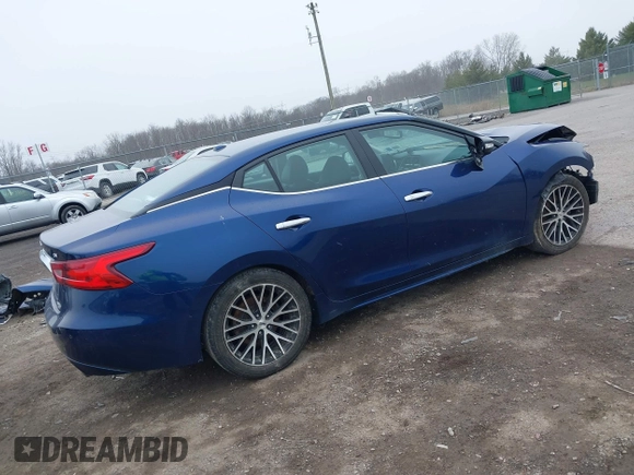 2018 Nissan Maxima SR with VIN 1N4AA6AP4JC389604, listed as a IAAI auction lot 42011964 with 91,178 mi miles. Bid and sale history available at carsss.com. Image 4.