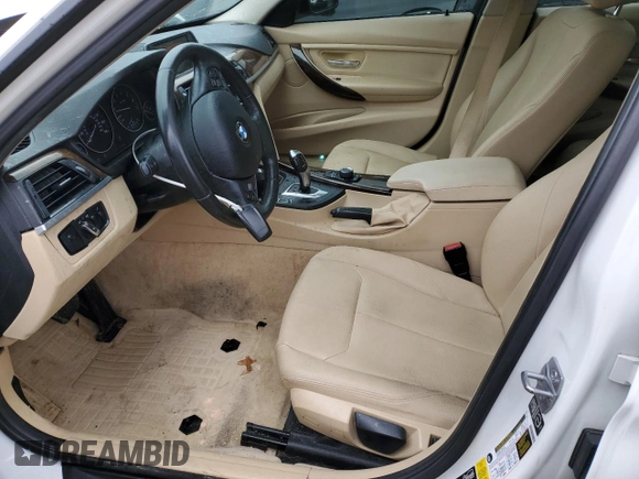 2015 BMW 3 Series 320i xDrive with VIN WBA3C3C51FP663992, listed as a Copart auction lot 44150065 with 171,785 mi miles and Salvage Title. Bid and sale history available at carsss.com. Image 7.