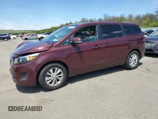 2018 Kia Sedona LX with VIN KNDMB5C19J6390544, listed as a Copart auction lot 56223214 with 0 mi miles and Salvage Title. Bid and sale history available at carsss.com. Image 1.