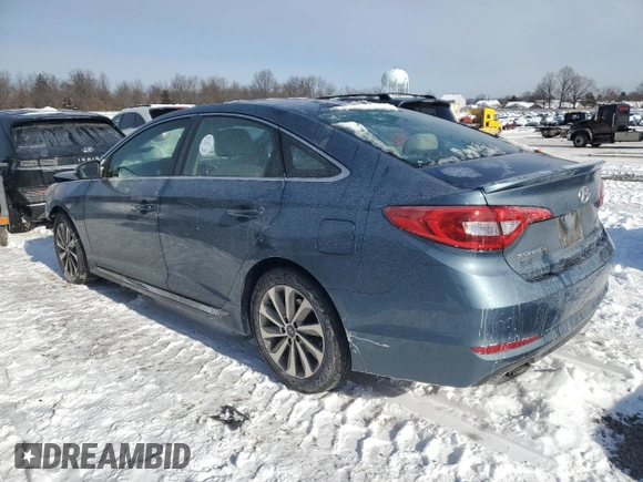 2017 Hyundai Sonata Sport with VIN 5NPE34AF0HH439270, listed as a Copart auction lot 89333675 with 194,457 mi miles and Salvage Title. Bid and sale history available at DreamBid. Image 2.