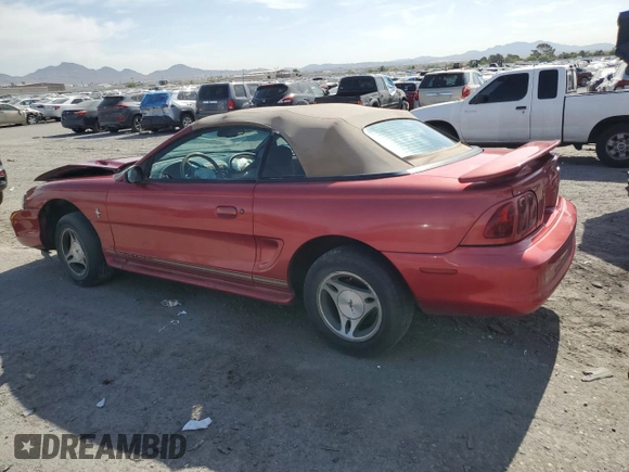 1998 Ford Mustang z VIN 1FAFP4440WF258072, wystawiony jako Copart lot #58944615 z przebiegiem 125 984 mil mil oraz Szkoda całkowita • Salvage title. Historia ofert i sprzedaży dostępna na DreamBid. Obrazek 2.